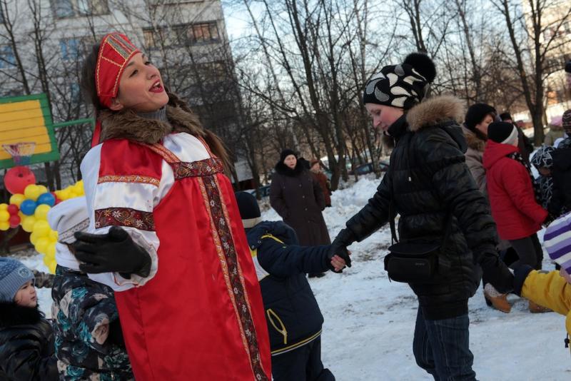 Масленицу отпразднуют в поселке Знамя Октября. Фото: архив  