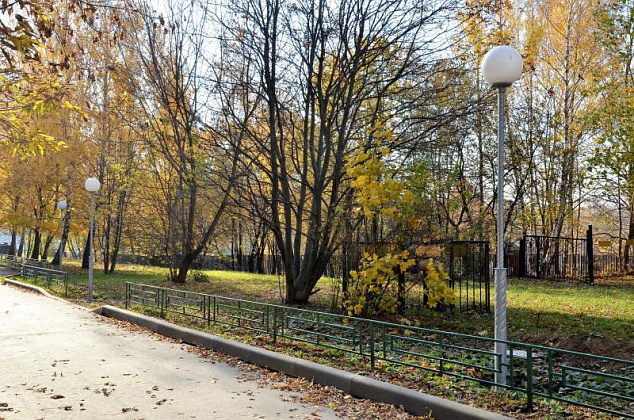Опоры уличного освещения установили в Былове