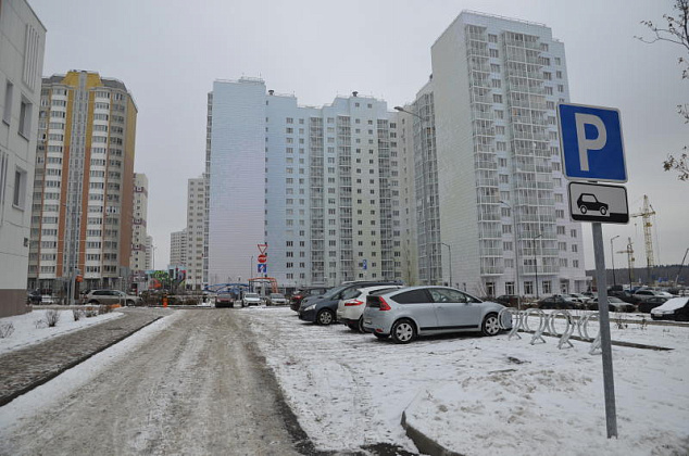 Около 50 парковочных мест появились в Троицке в 2018 году 