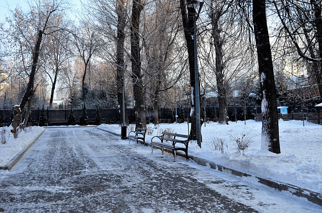 Пешеходные дорожки приведут в порядок в Красной Пахре